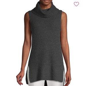 Saks Fifth Sleeveless Cashmere Sweater